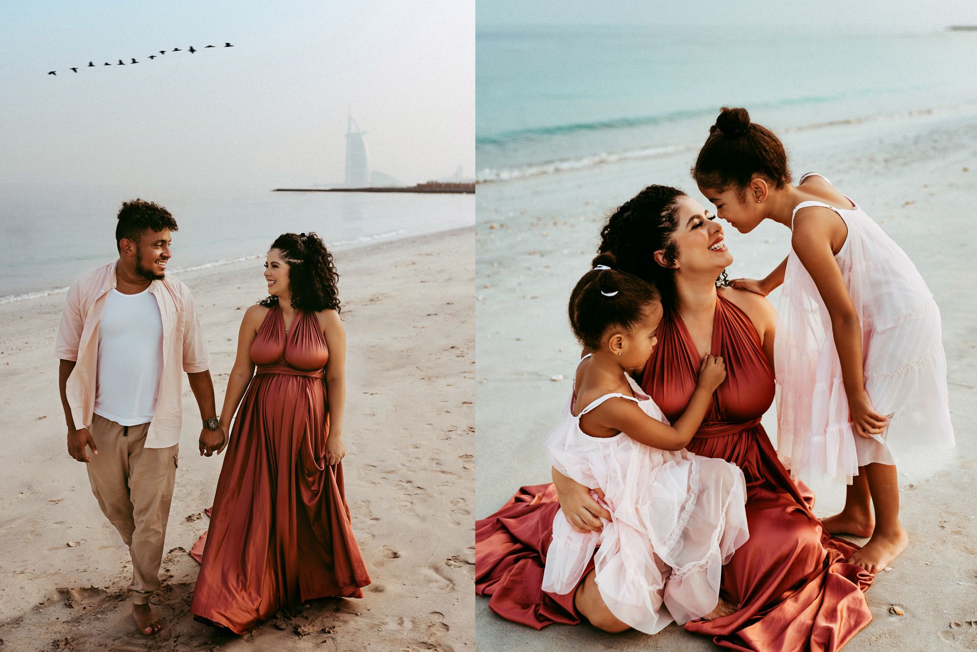 beach maternity photos dubai photographer