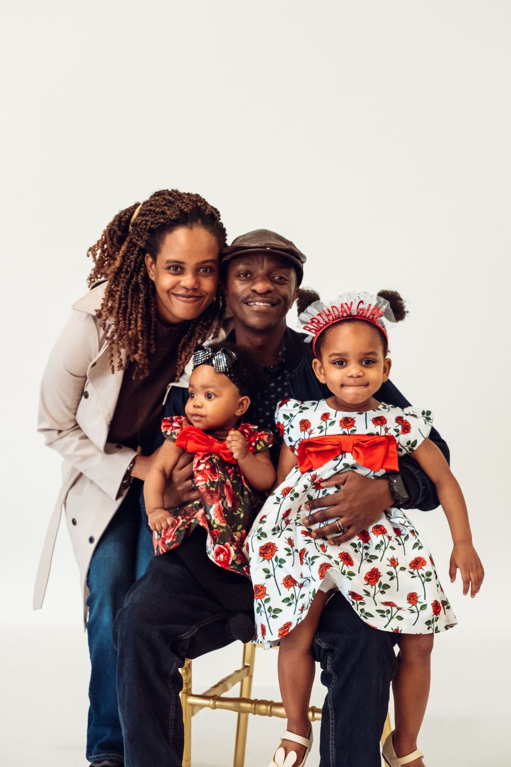 Portrait of a family photo taken in Dallas, Texas. Dallas Family Photographer, Eric Aaberg