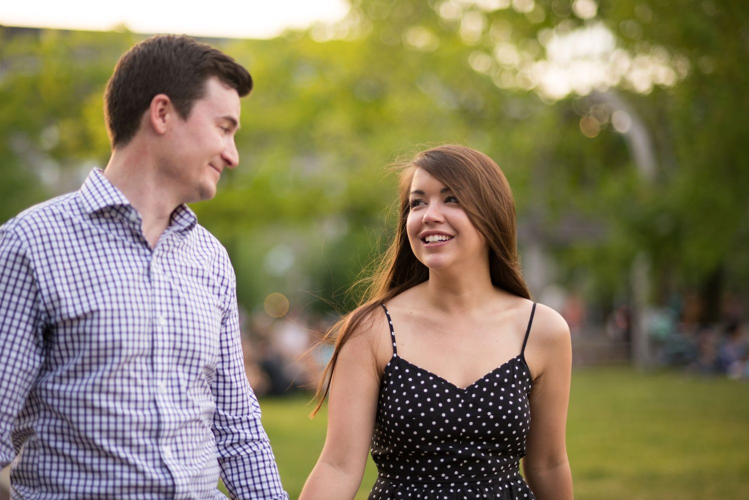 wedding Proposal engagement portraits at Christopher Columbus Park Boston Historic North End Leah Ramuglia photography