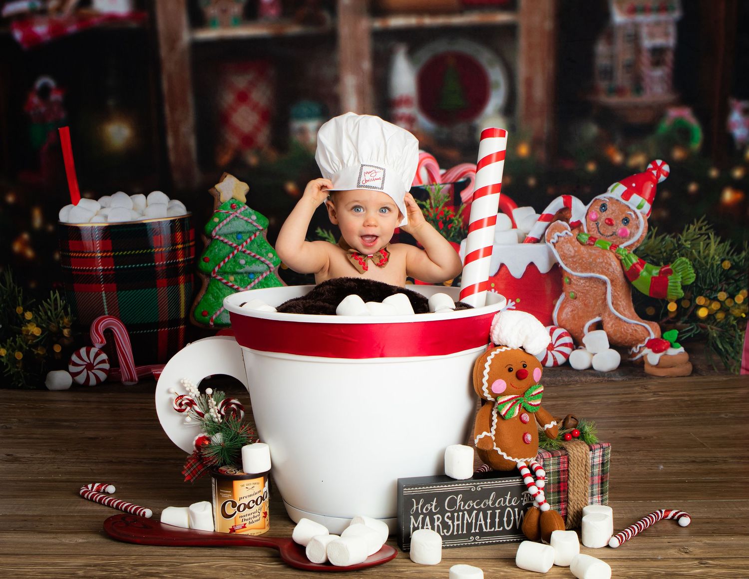 Christmas Hot cocoa Photo Session West Lafayette, Indiana