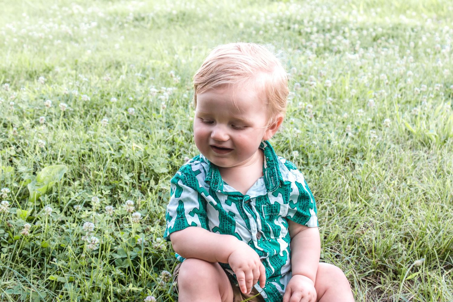 Toddler Fathers Day family pictures Quail Ridge Park Wentzville St. Louis family photography Give It A Shot Photography