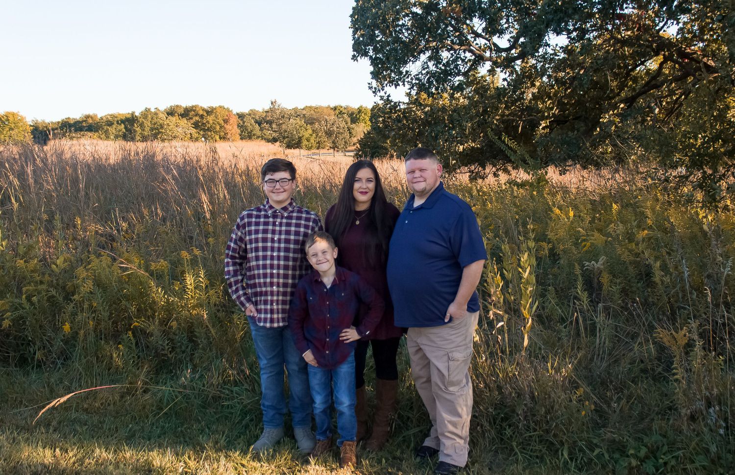 Fall family photography Quail Ridge Park Wentzville St. Louis Cindee Miller Give It A Shot Photography