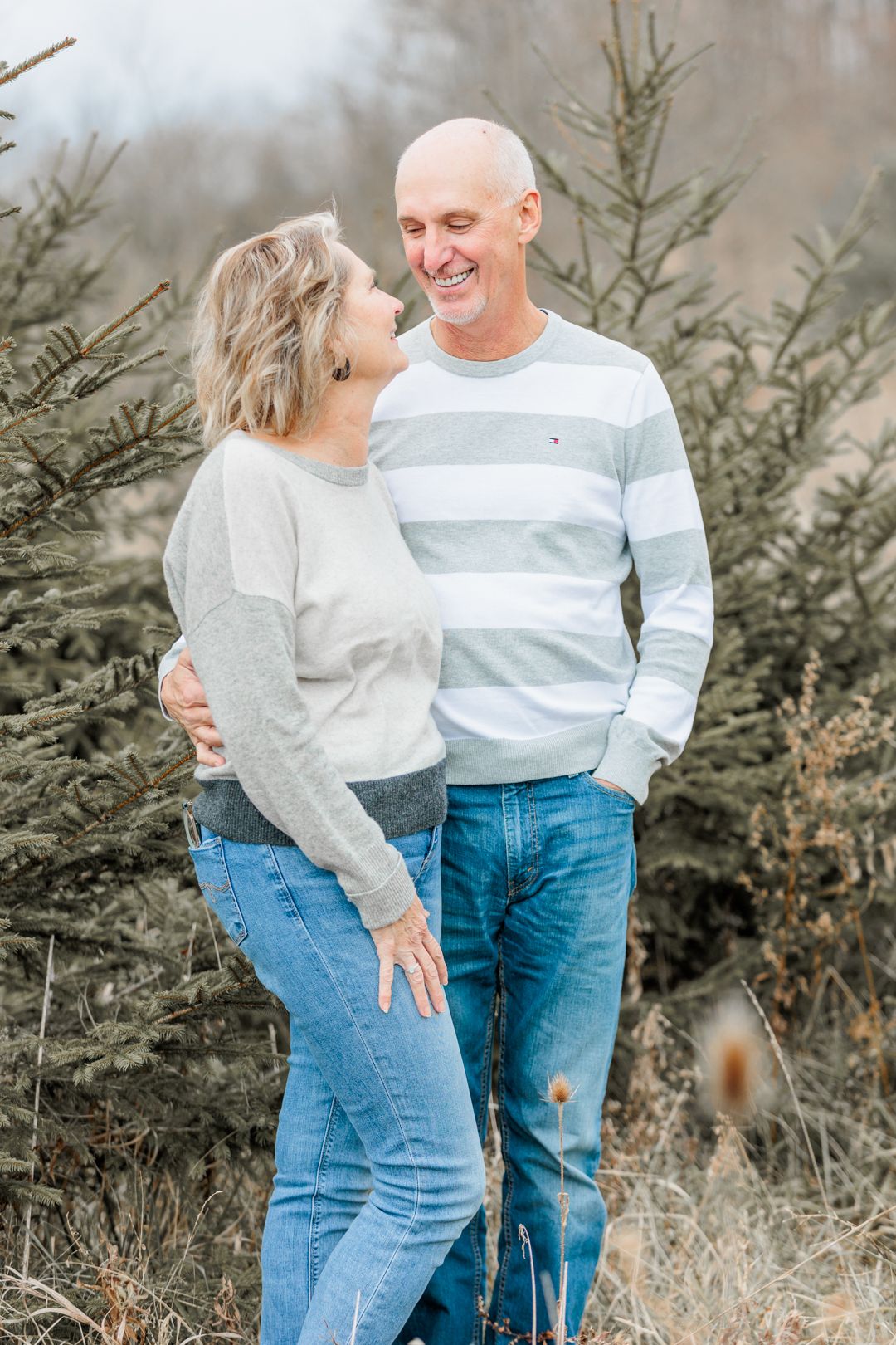 open field anniversary session