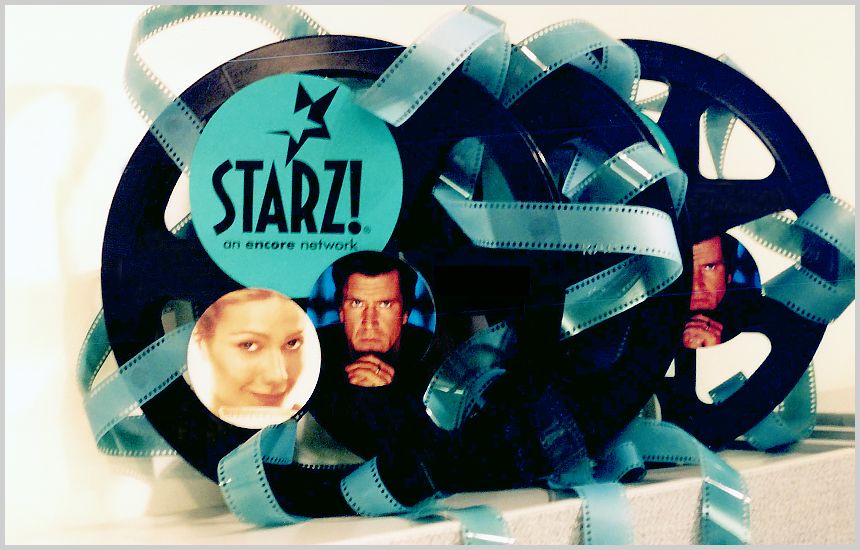 Promotional Signage for Starz! Entertainment Call Centers