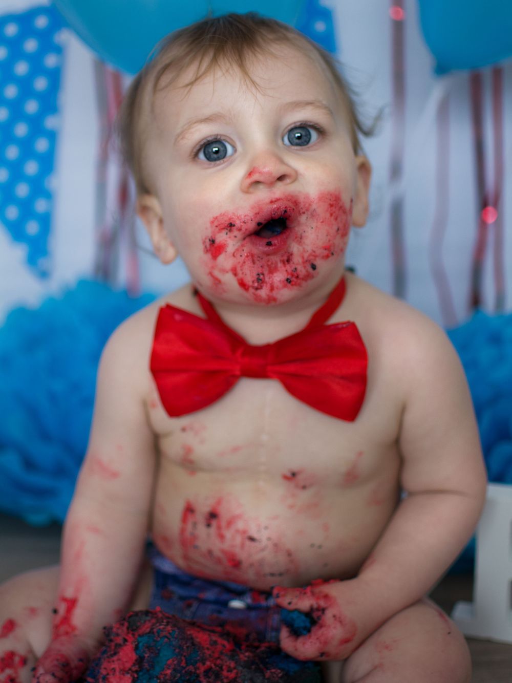 Cake smash photography