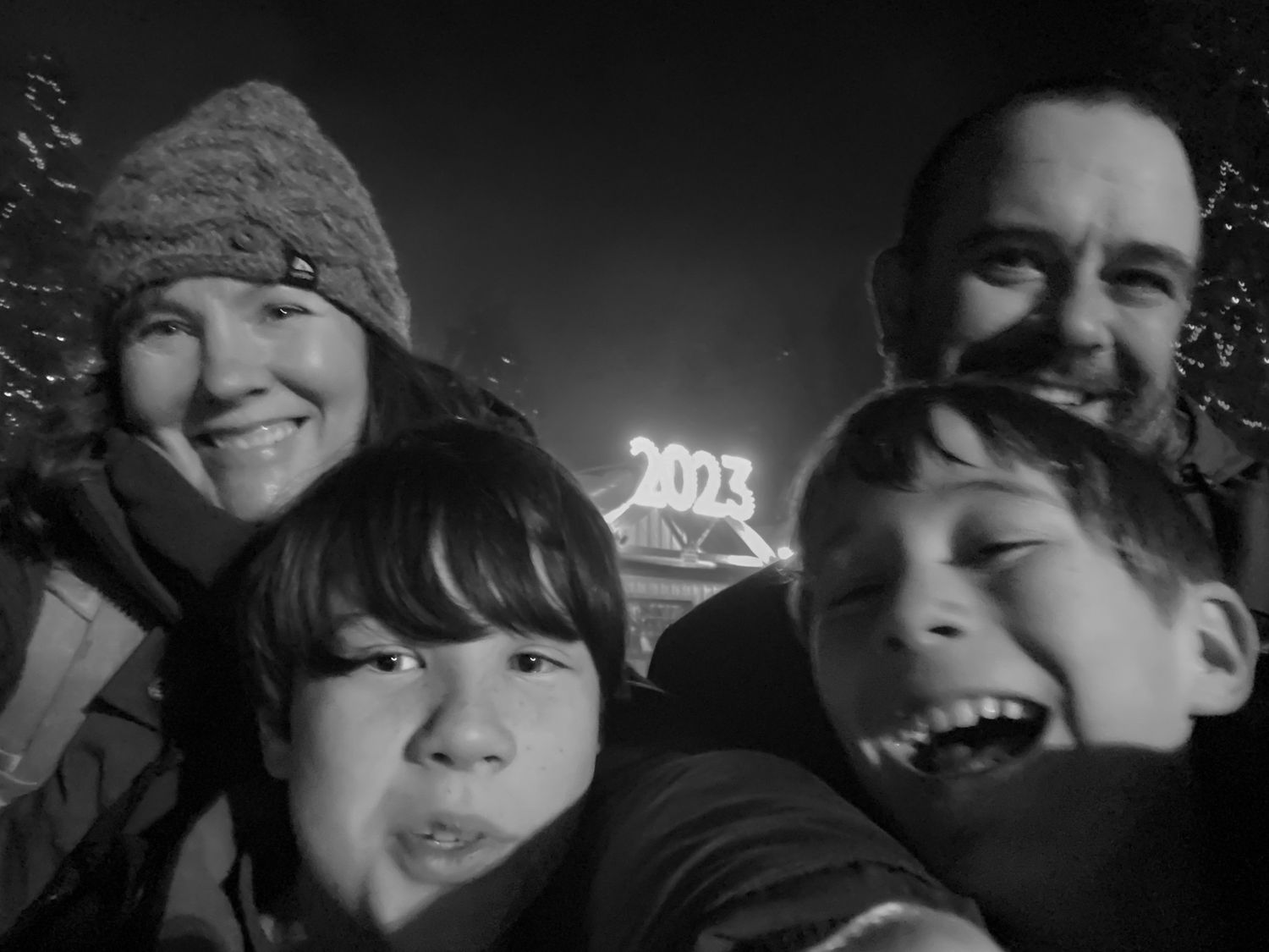 New years Tasha family portrait at grouse Mountain North Vancouver photographer