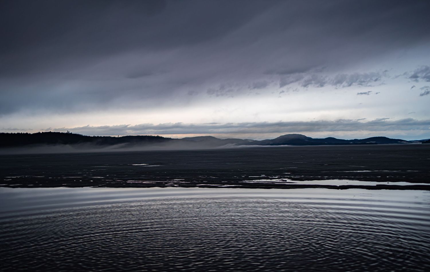 The calm