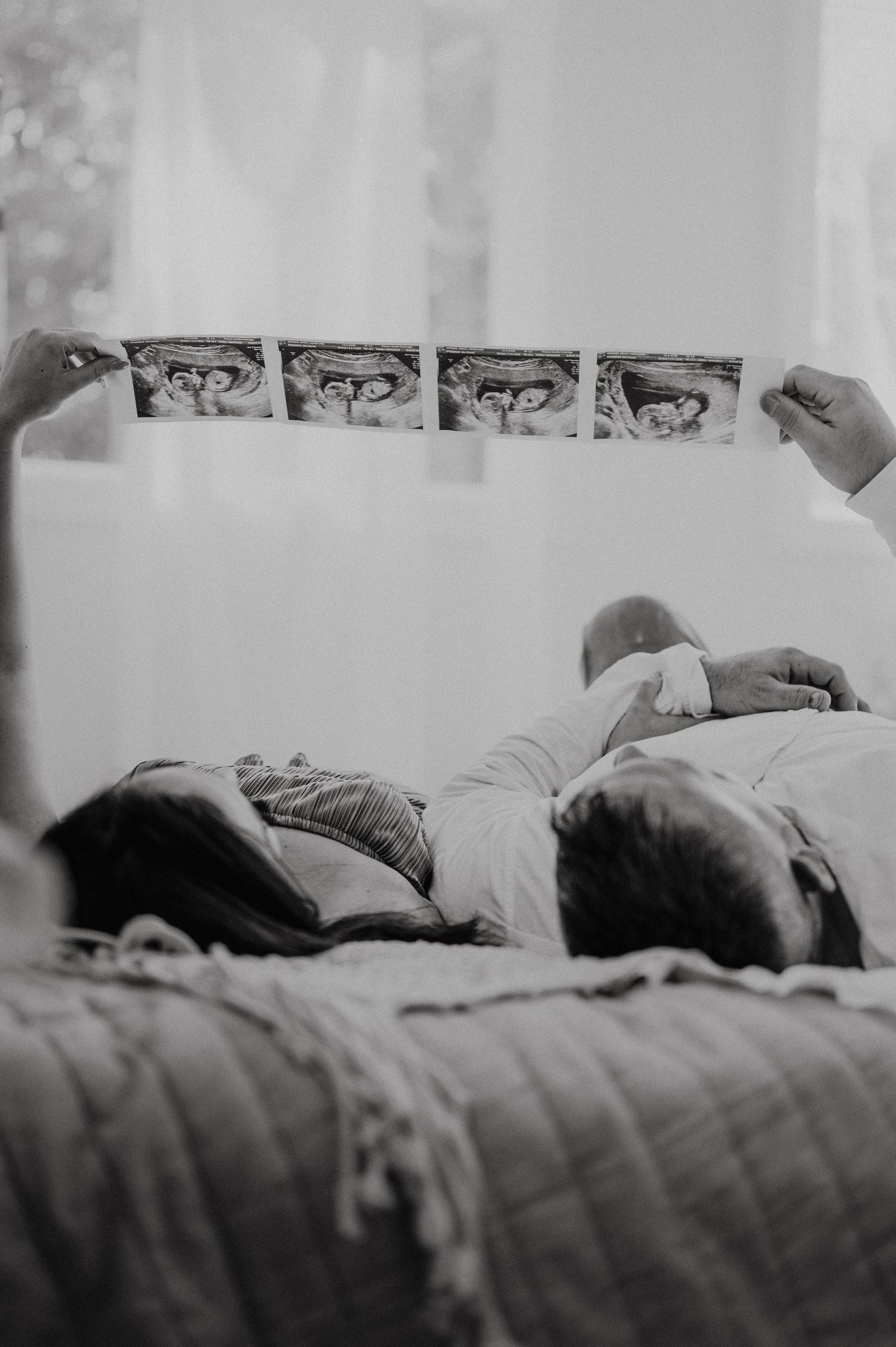 A couple celebrating finding out they are pregnant
Announcement session
South Carolina Photographer