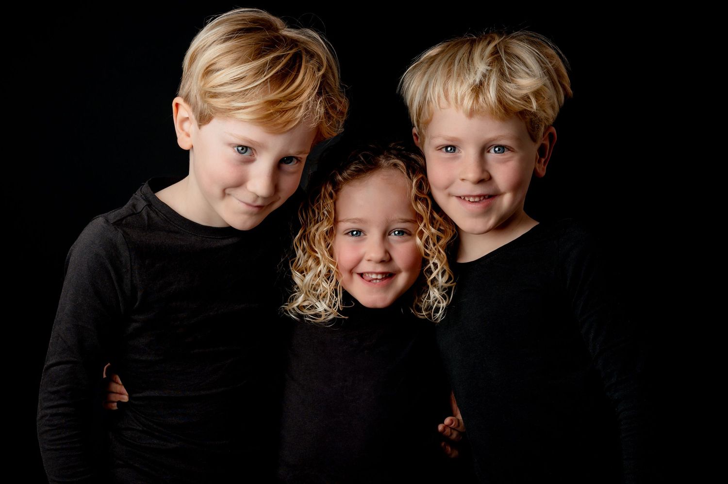 Portretten van kinderen in mijn fotostudio in  Eindhoven