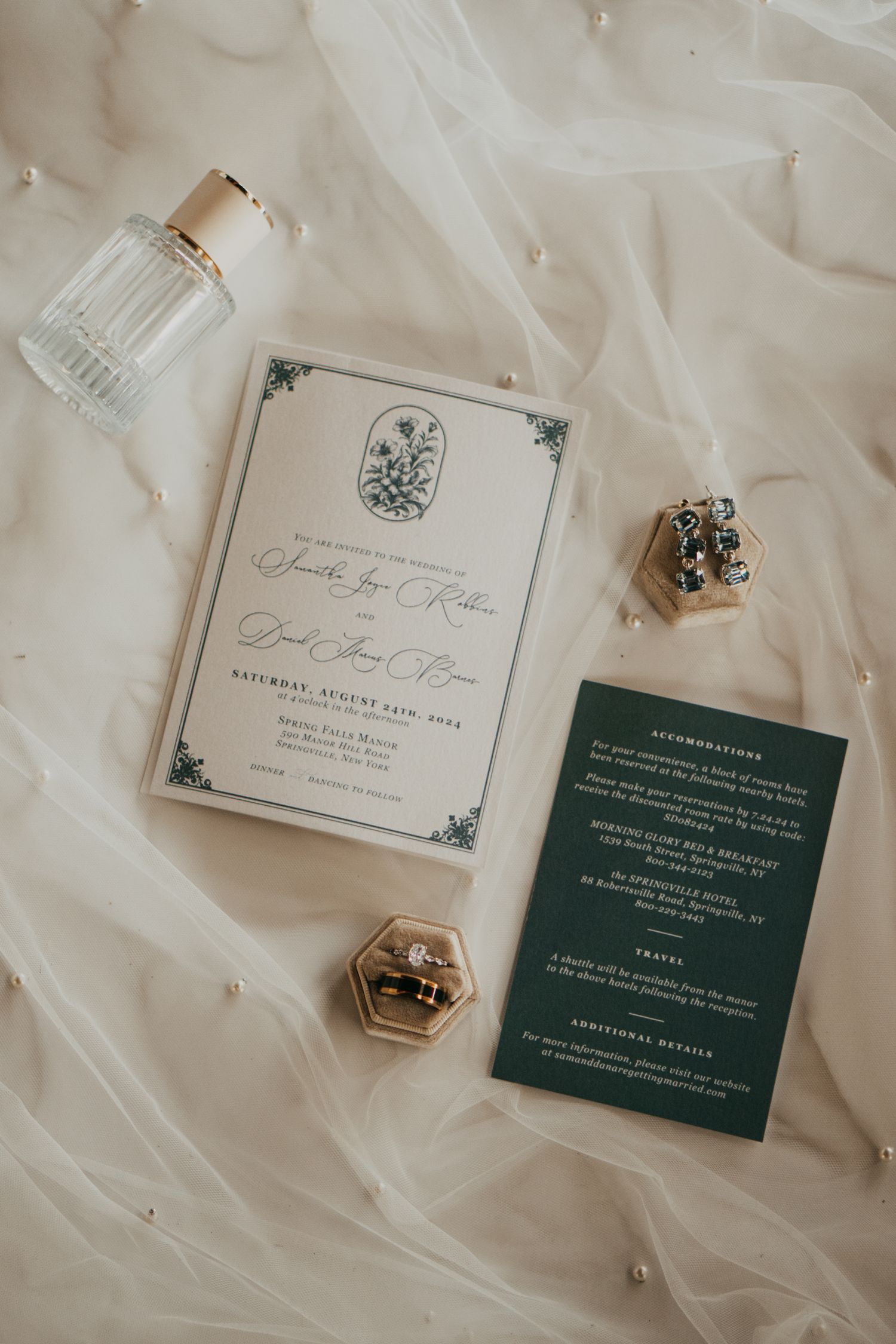 wedding day details