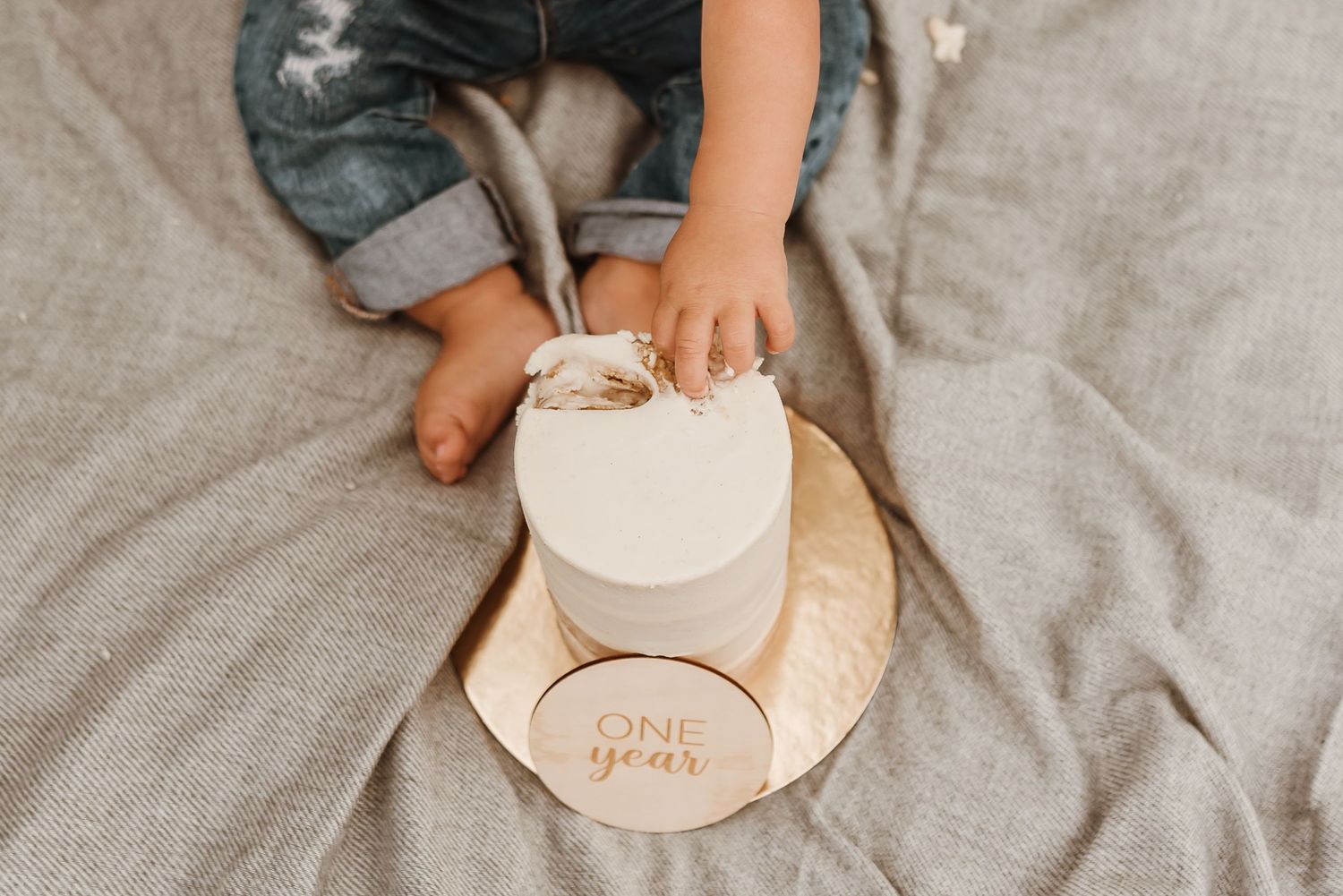 milestone cake smash session