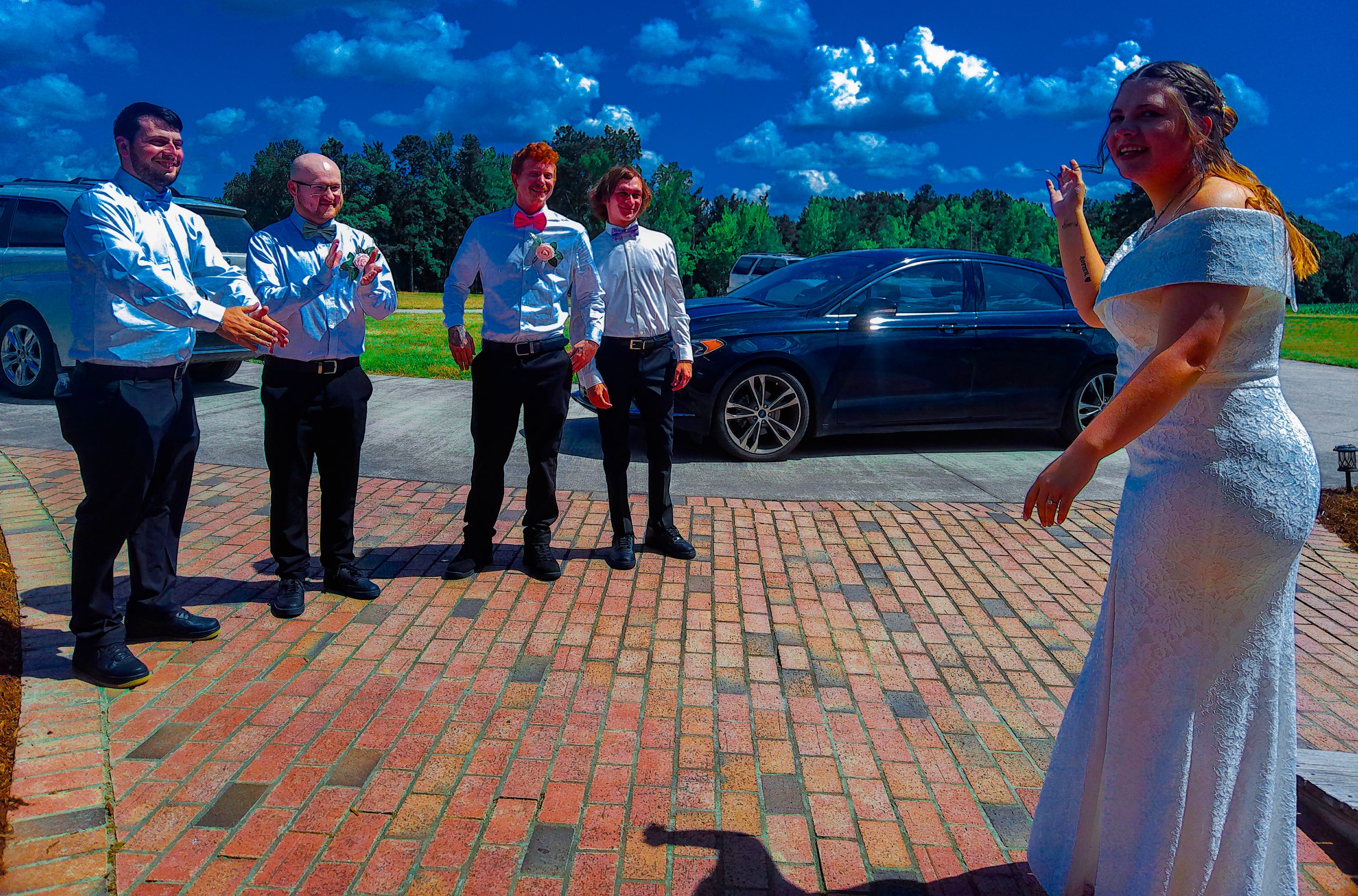 Coombs wedding Roxboro, NC