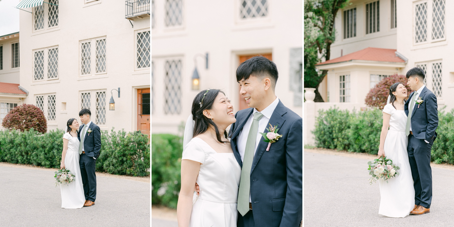 Annie Strever Editorial Fine Wedding Photography Laguna Gloria The Contemporary Austin Texas Elopement Couple Portraits
