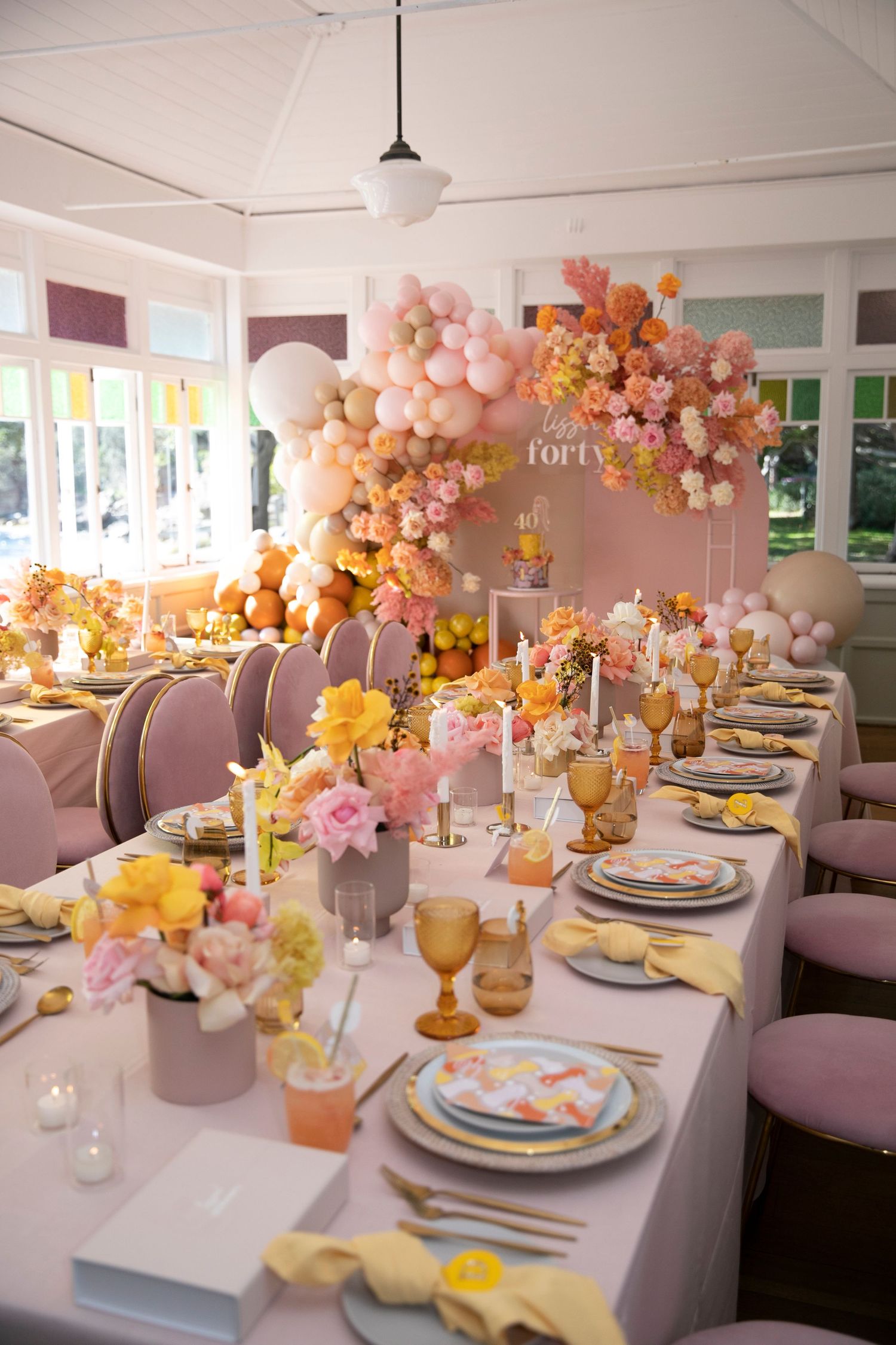 DECOR | EVENTS | BIRTHDAYS | SOIREE | 40TH