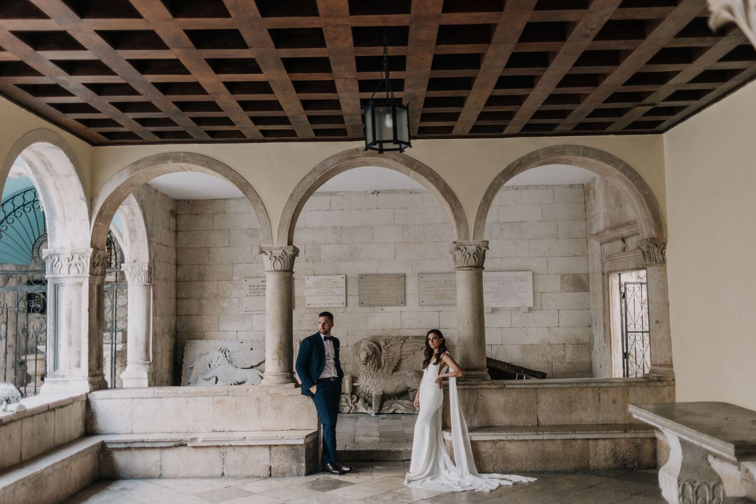 Wedding in Korcula island