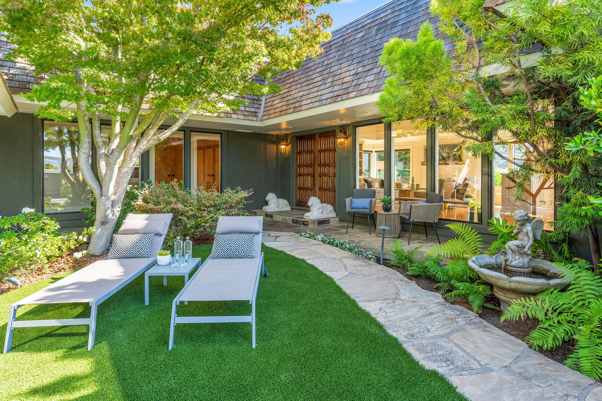Michael Corona Real estate photography bay area exterior courtyard