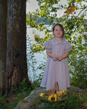 On location portrait photoshoot