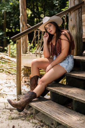 On location portrait photoshoot
