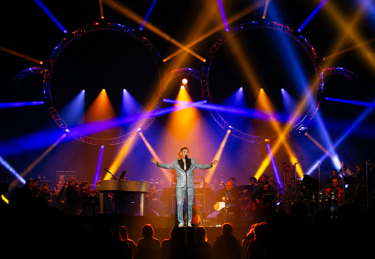 Peter Johanssons celebration the music of elton John I SAAB arena I Linköping. Fotograf Rebecca Nordin.