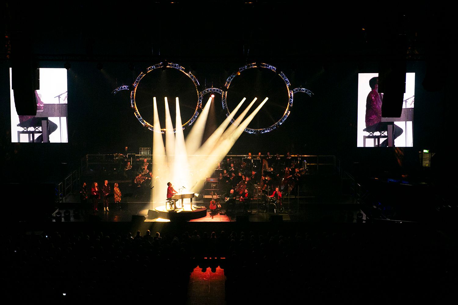 Peter Johanssons celebration the music of elton John I SAAB arena I Linköping. Fotograf Rebecca Nordin.