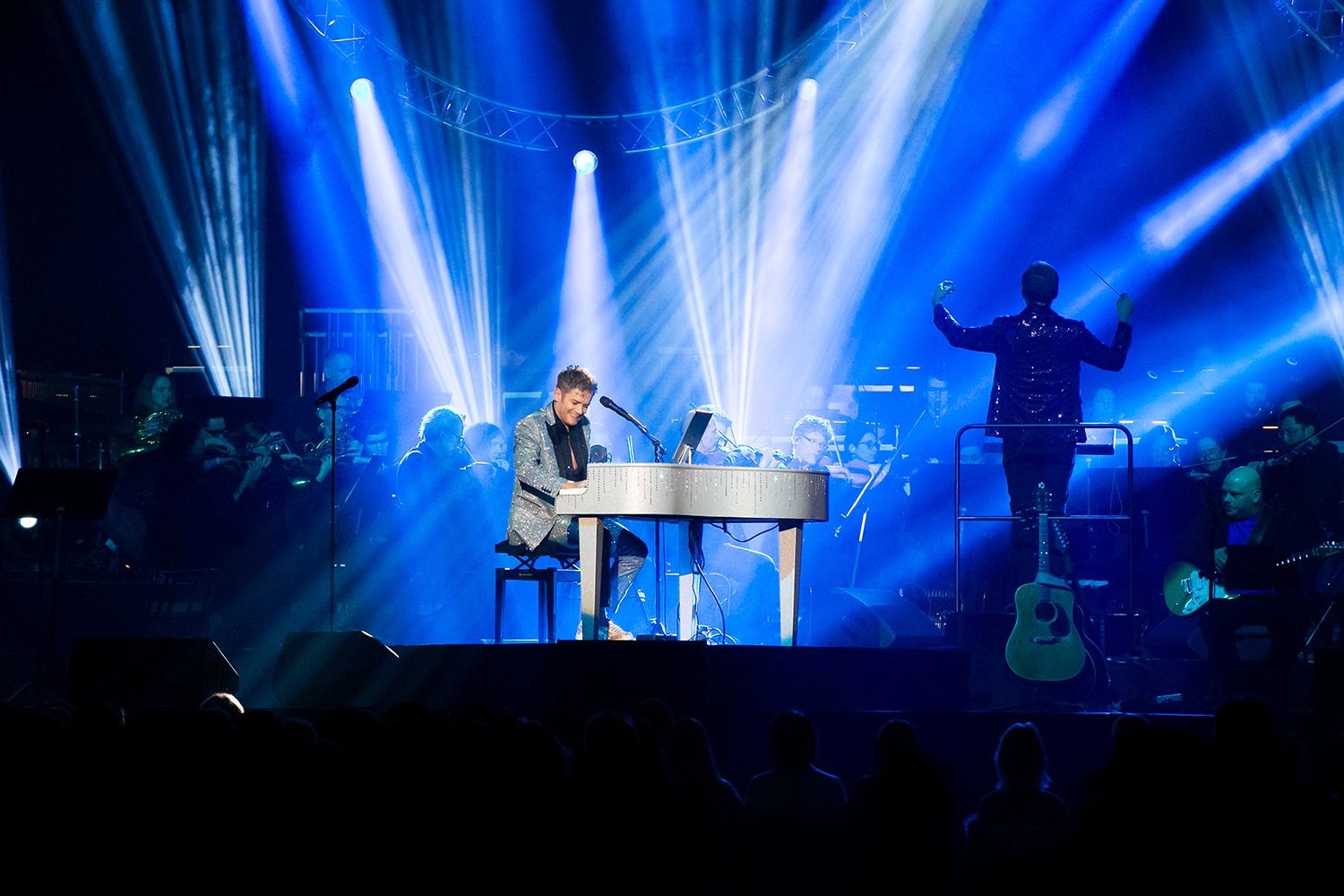 Peter Johanssons celebration the music of elton John I SAAB arena I Linköping. Fotograf Rebecca Nordin.