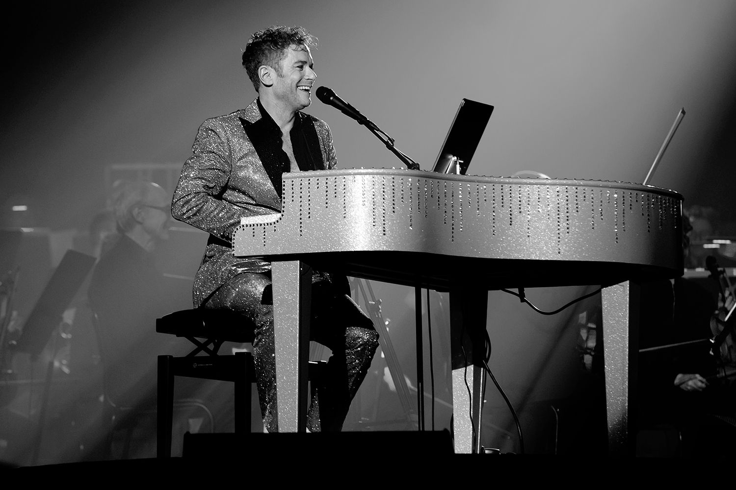 Peter Johanssons celebration the music of elton John I SAAB arena I Linköping. Fotograf Rebecca Nordin.