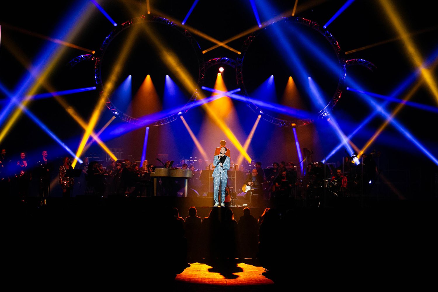 Peter Johanssons celebration the music of elton John I SAAB arena I Linköping. Fotograf Rebecca Nordin.