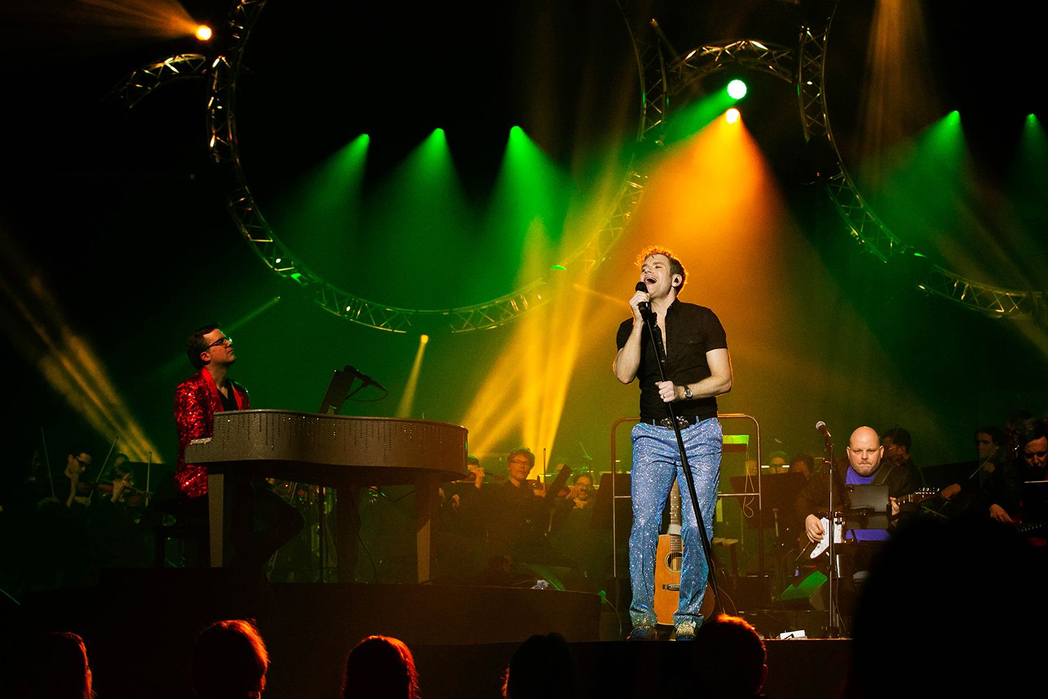 Peter Johanssons celebration the music of elton John I SAAB arena I Linköping. Fotograf Rebecca Nordin.