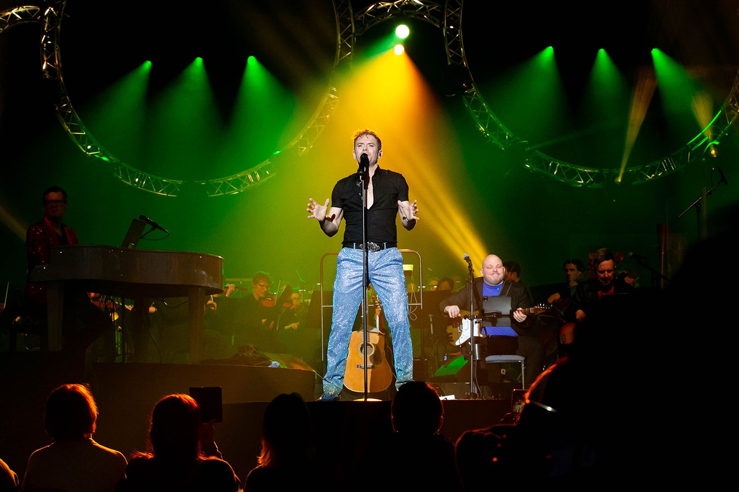 Peter Johanssons celebration the music of elton John I SAAB arena I Linköping. Fotograf Rebecca Nordin.
