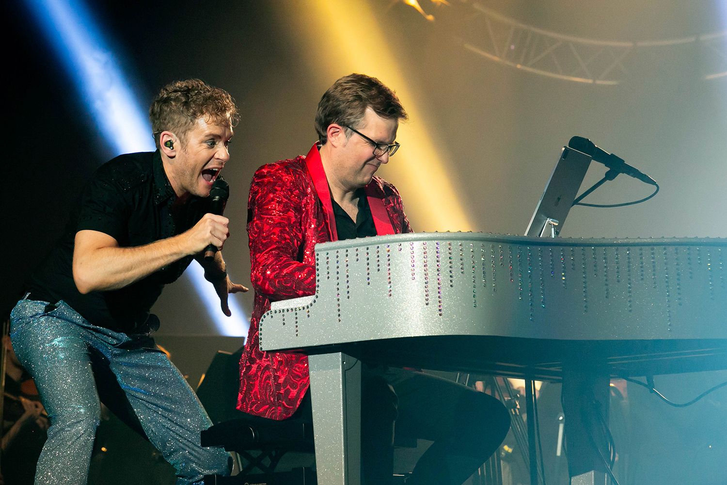 Peter Johanssons celebration the music of elton John I SAAB arena I Linköping. Fotograf Rebecca Nordin.