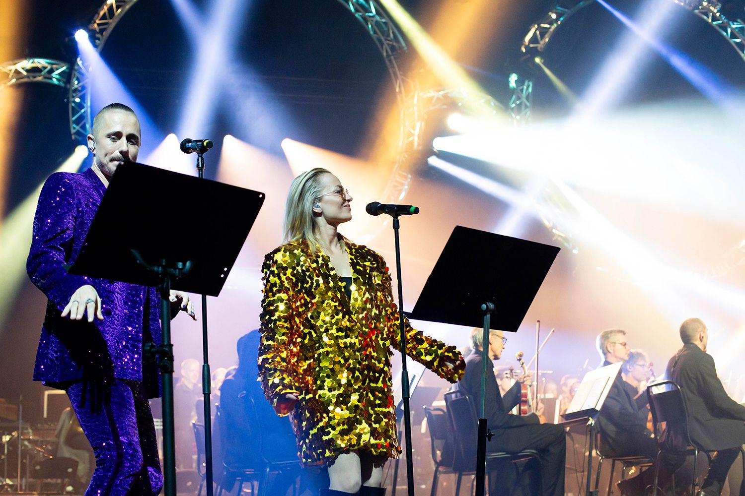 Peter Johanssons celebration the music of elton John I SAAB arena I Linköping. Fotograf Rebecca Nordin.