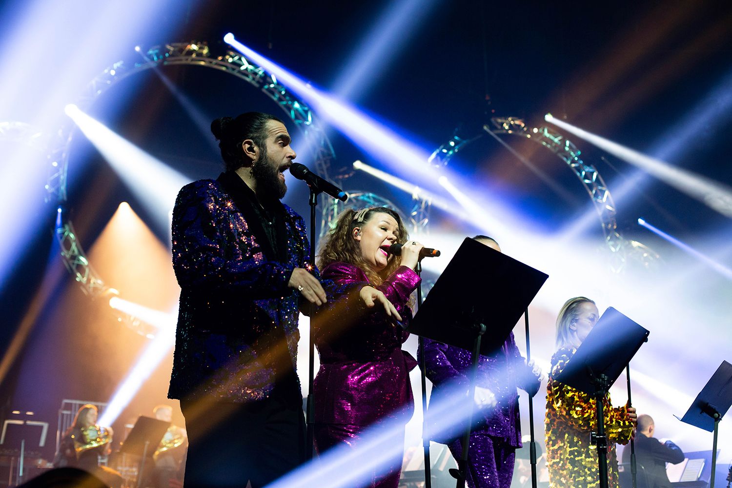 Peter Johanssons celebration the music of elton John I SAAB arena I Linköping. Fotograf Rebecca Nordin.