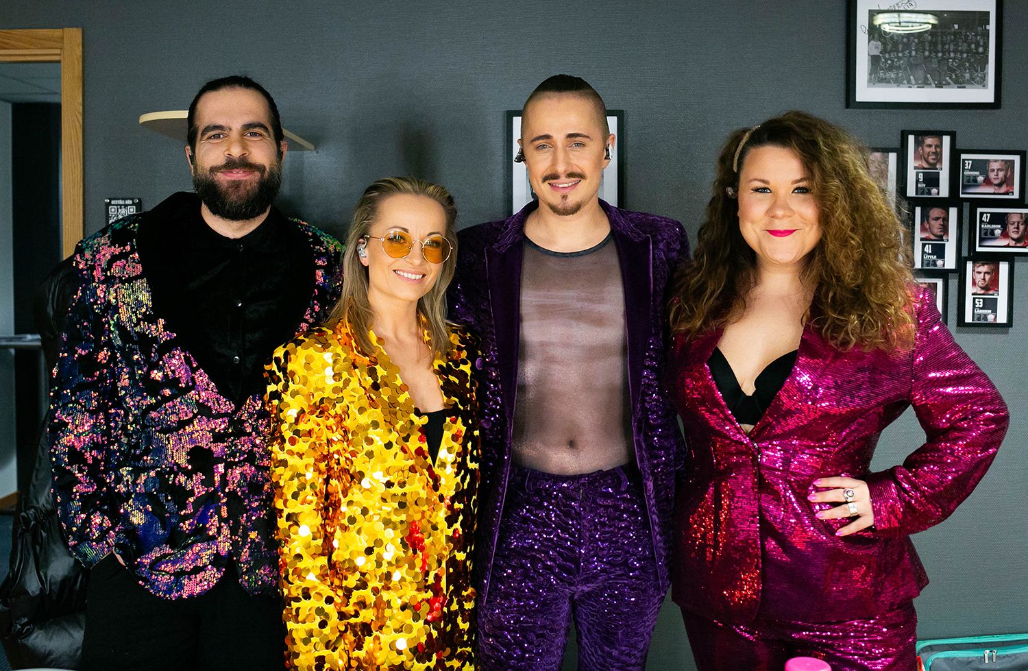 Peter Johanssons celebration the music of elton John I SAAB arena I Linköping. Fotograf Rebecca Nordin. Kören.