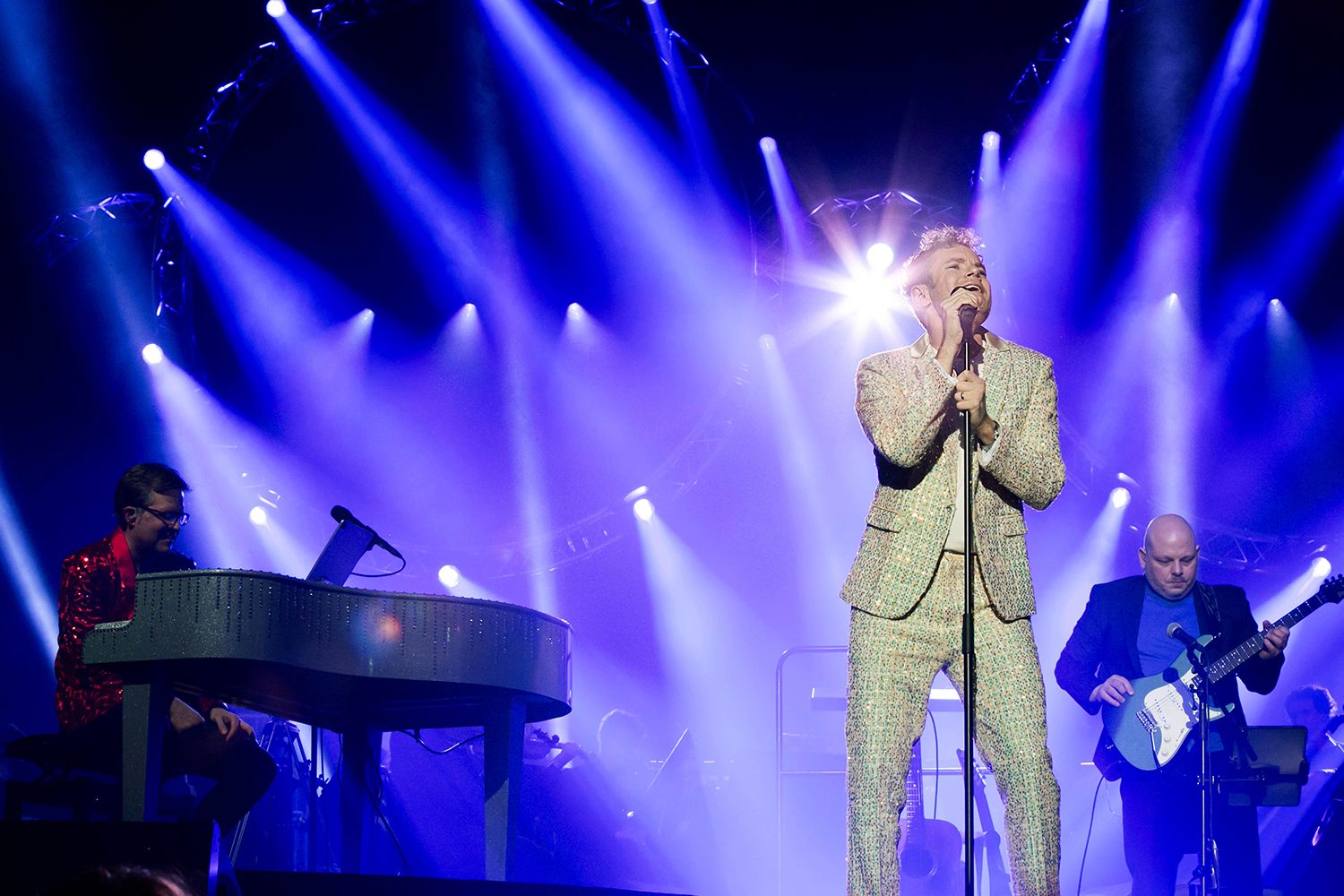 Peter Johanssons celebration the music of elton John I SAAB arena I Linköping. Fotograf Rebecca Nordin.