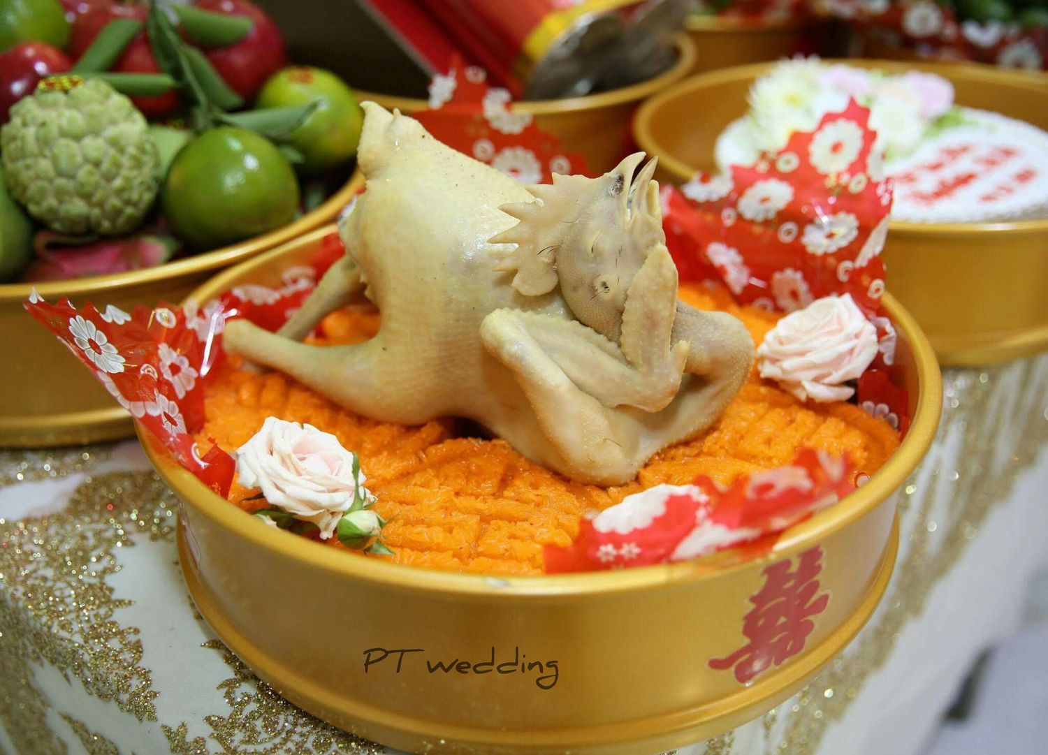 mam qua cuoi - xoi ga