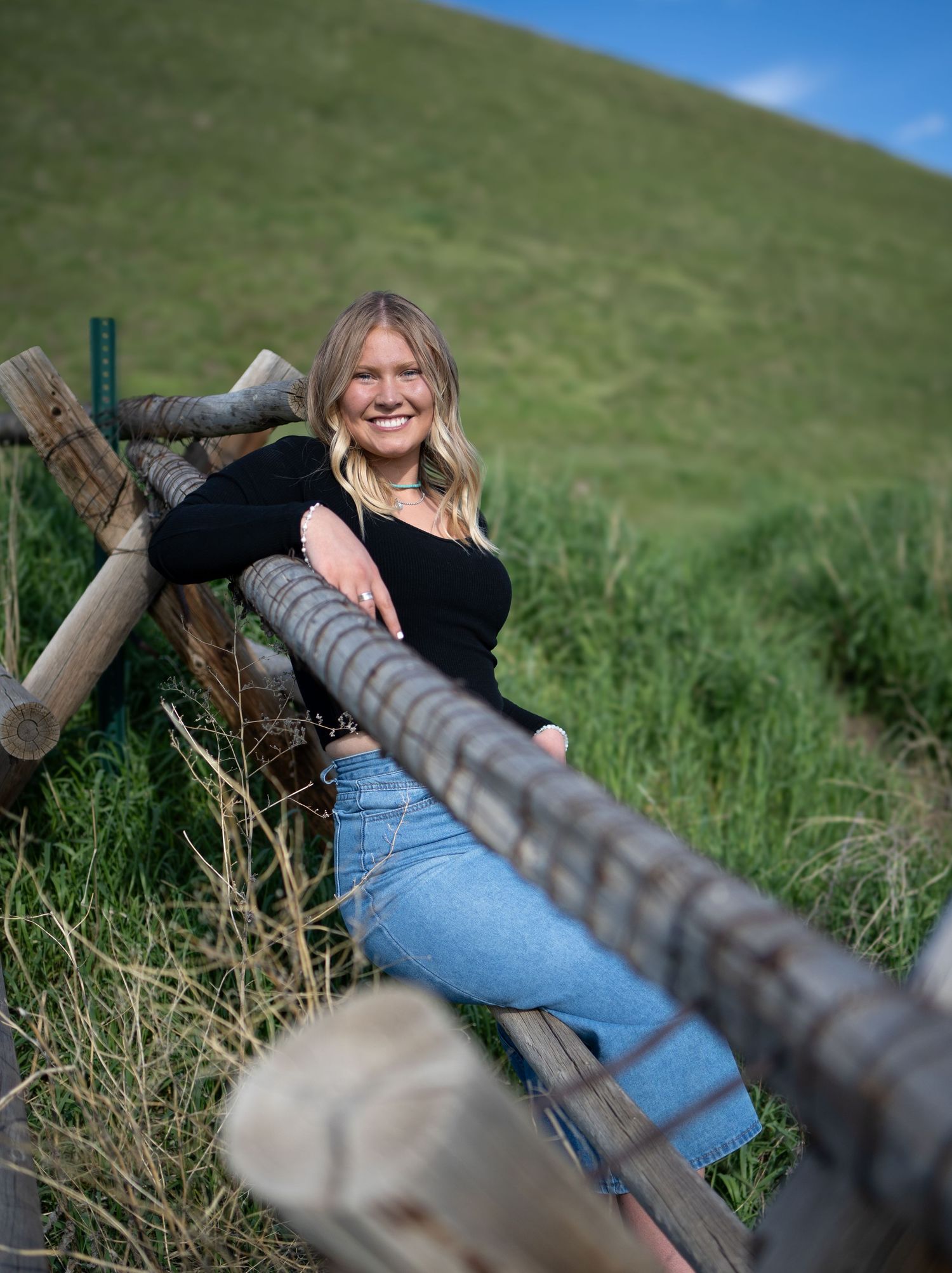 Senior Session of Female at Tunnel Springs Park. North Salt Lake City, Utah.