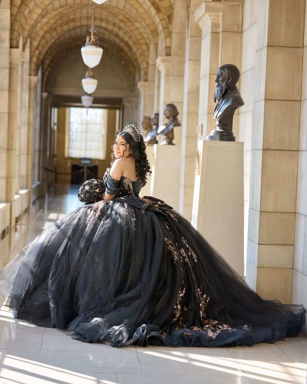Quinceañera portrait