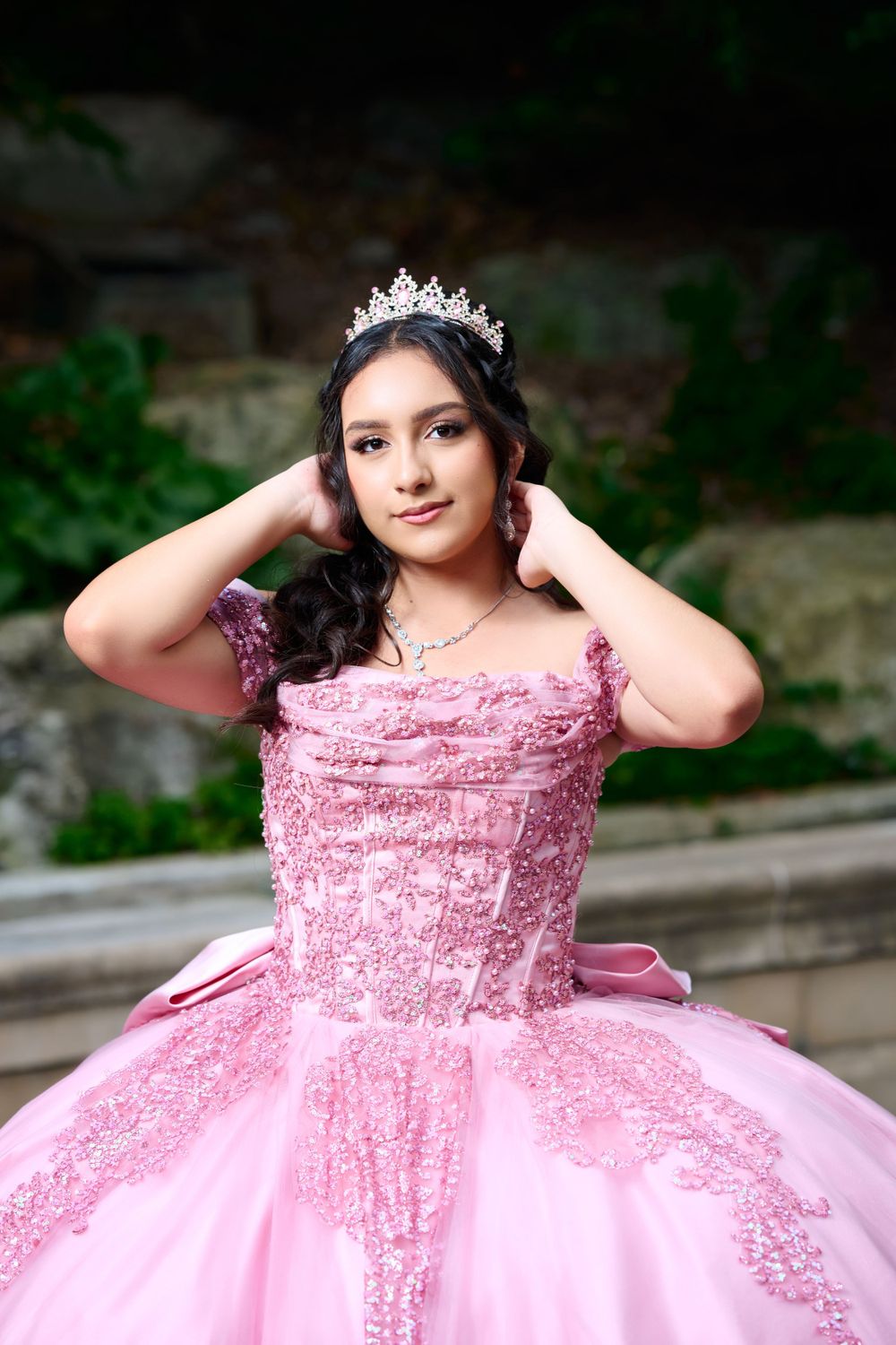 Quinceañera portrait
