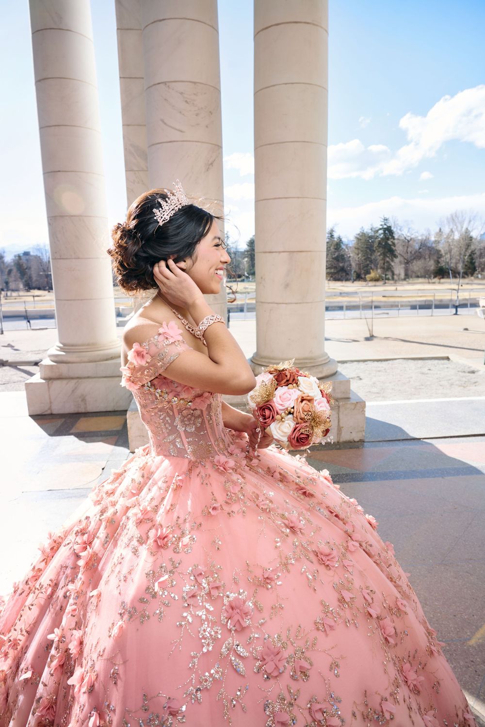 Quinceañera portrait