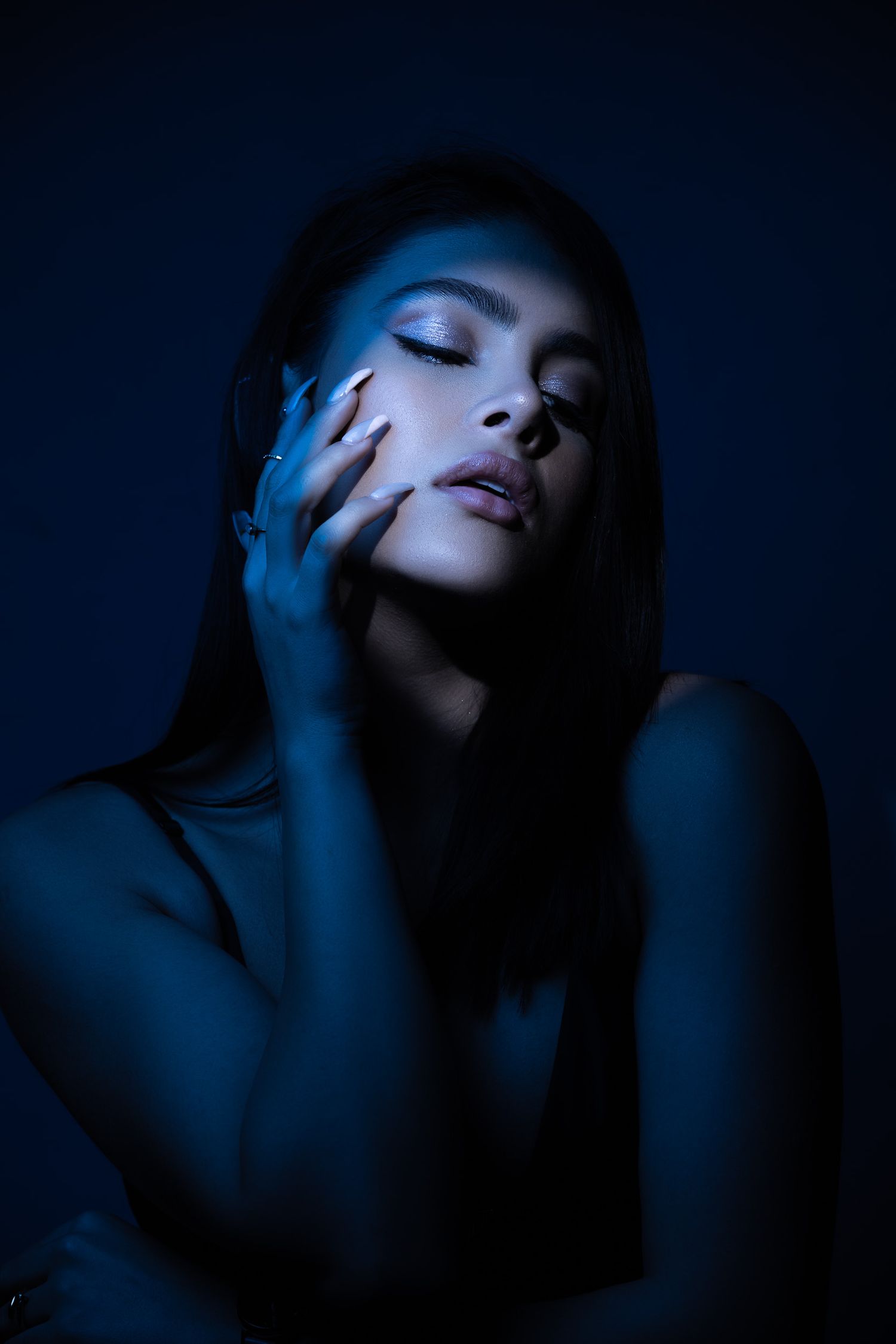 Optical snoot beauty portrait in San Jose California
