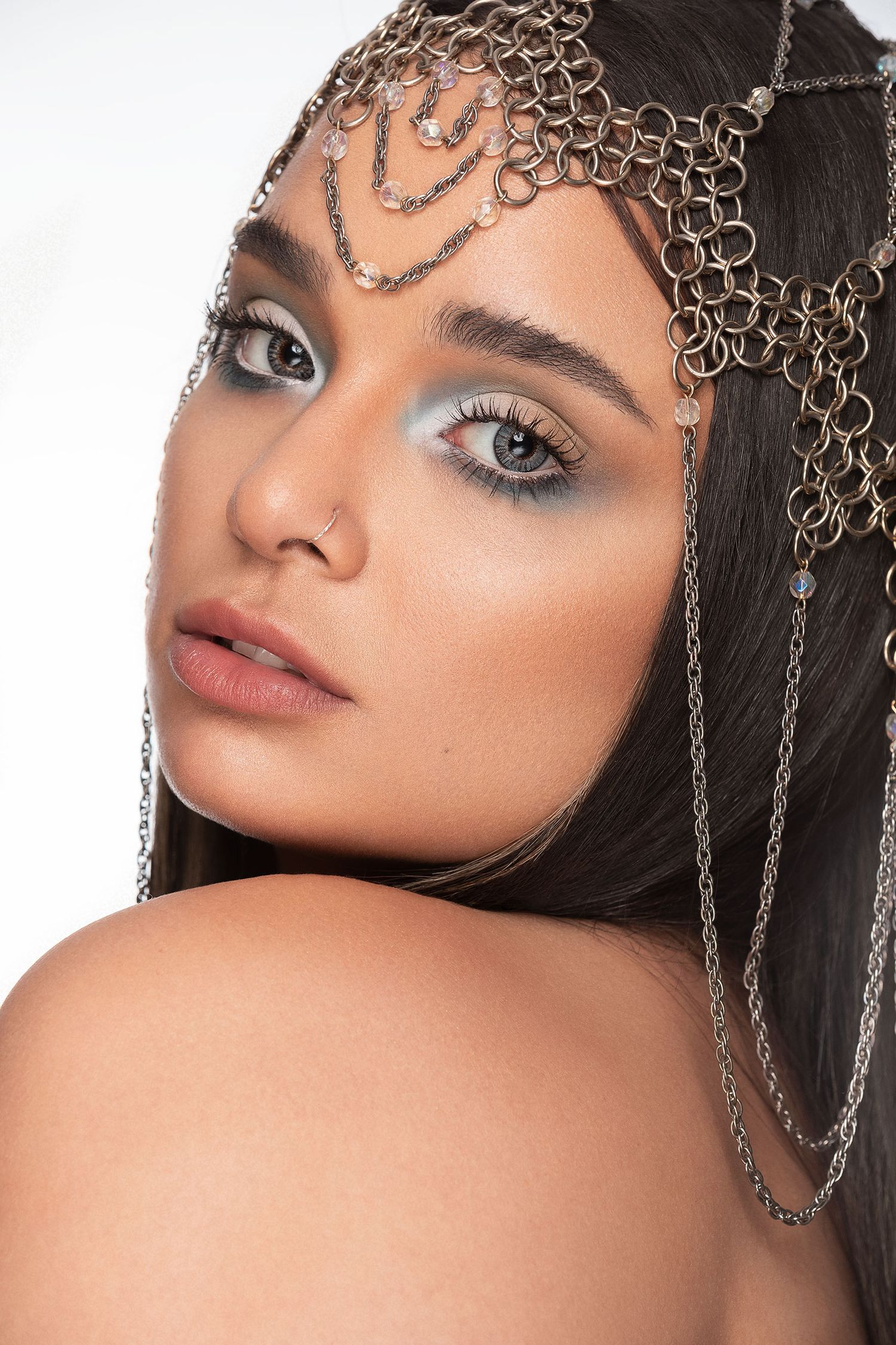 High Key beauty portrait in San Jose California