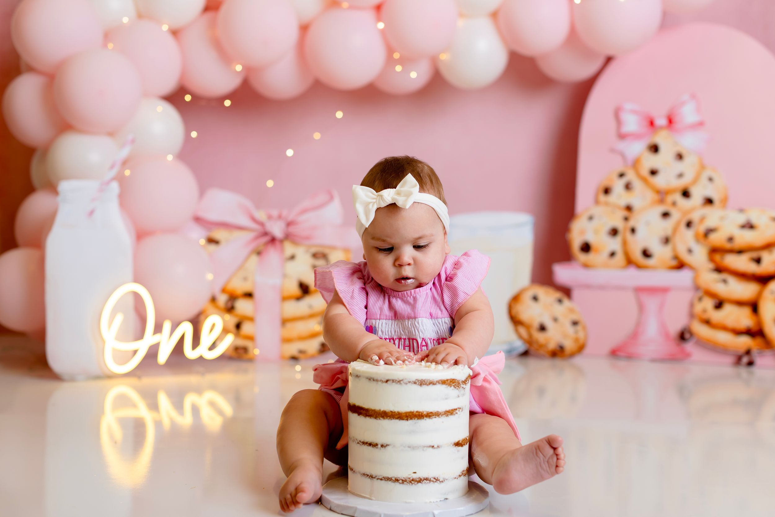 First birthday celebration NJ Cake Smash Photographer | Sussex County Baby Photographer | Birthday Photos in NJ
