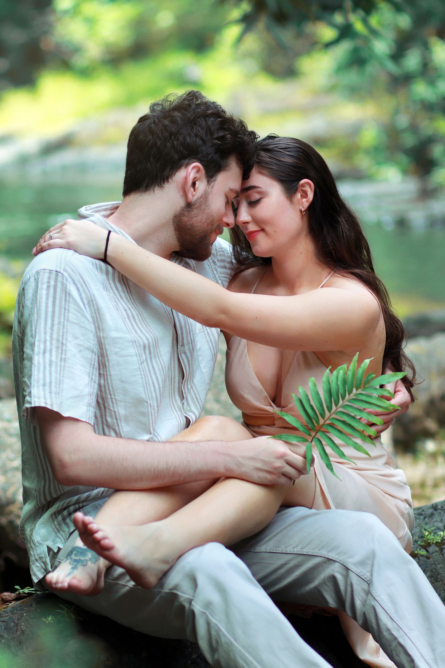 El Yunque Engagement Photoshoot. Puerto Rico Photographer. Albert Ray Photo. El Yunque. Portrait Photography