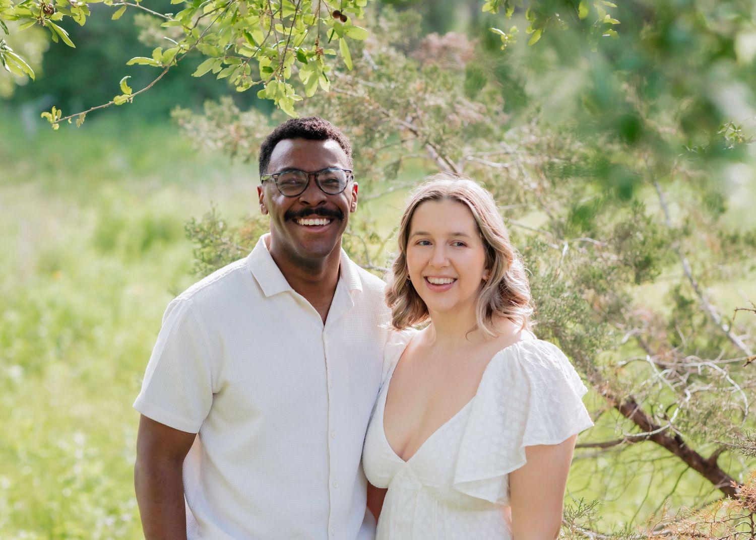 Couples Bluebonnet Mini Session Brushy Creek Lake Park Cedar Park Texas