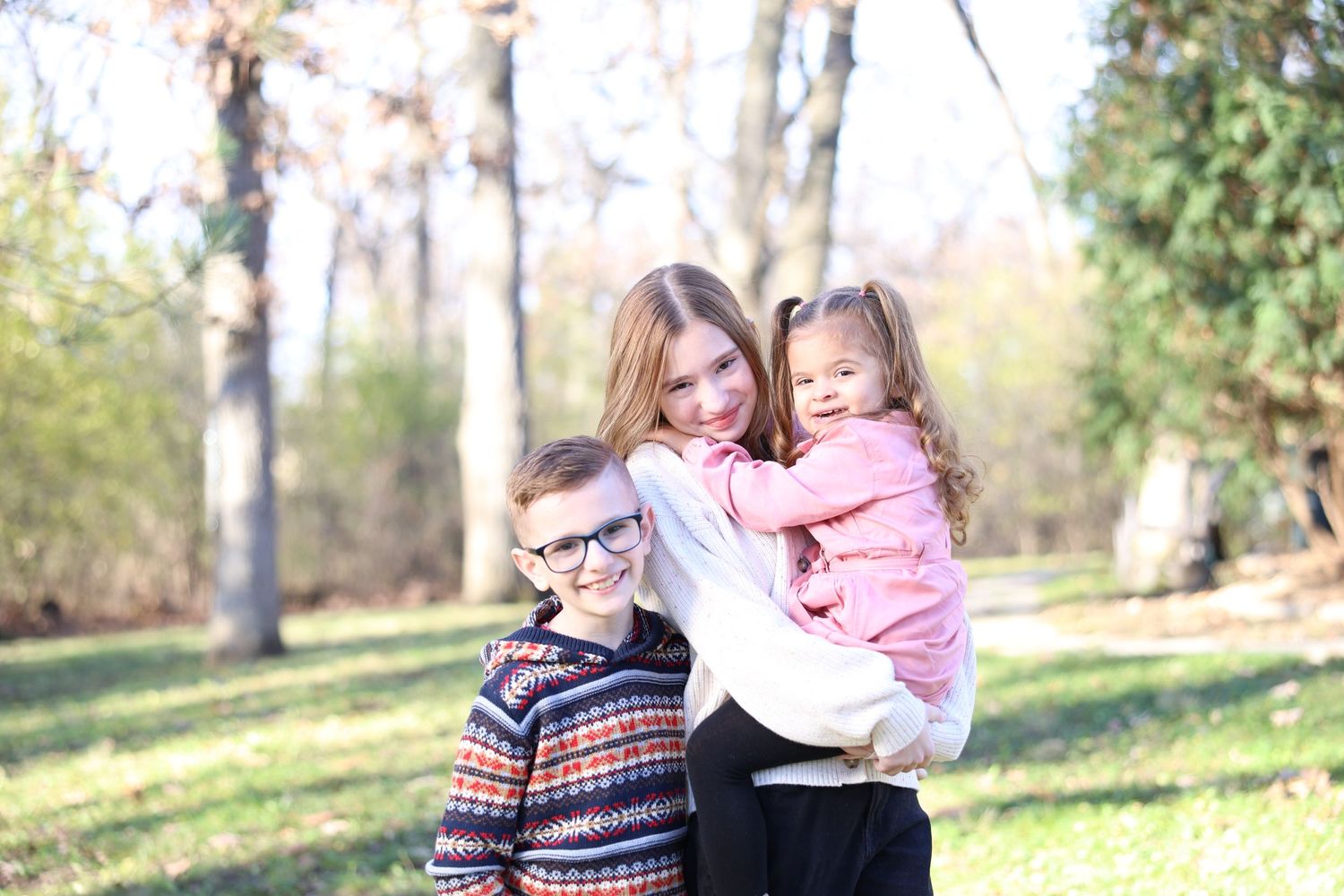 Siblings photoshoot in November