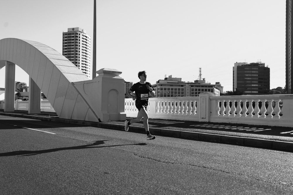 Marathon and running event photo taken by Sunshine Coast Sports Photographer, Rachel Wright