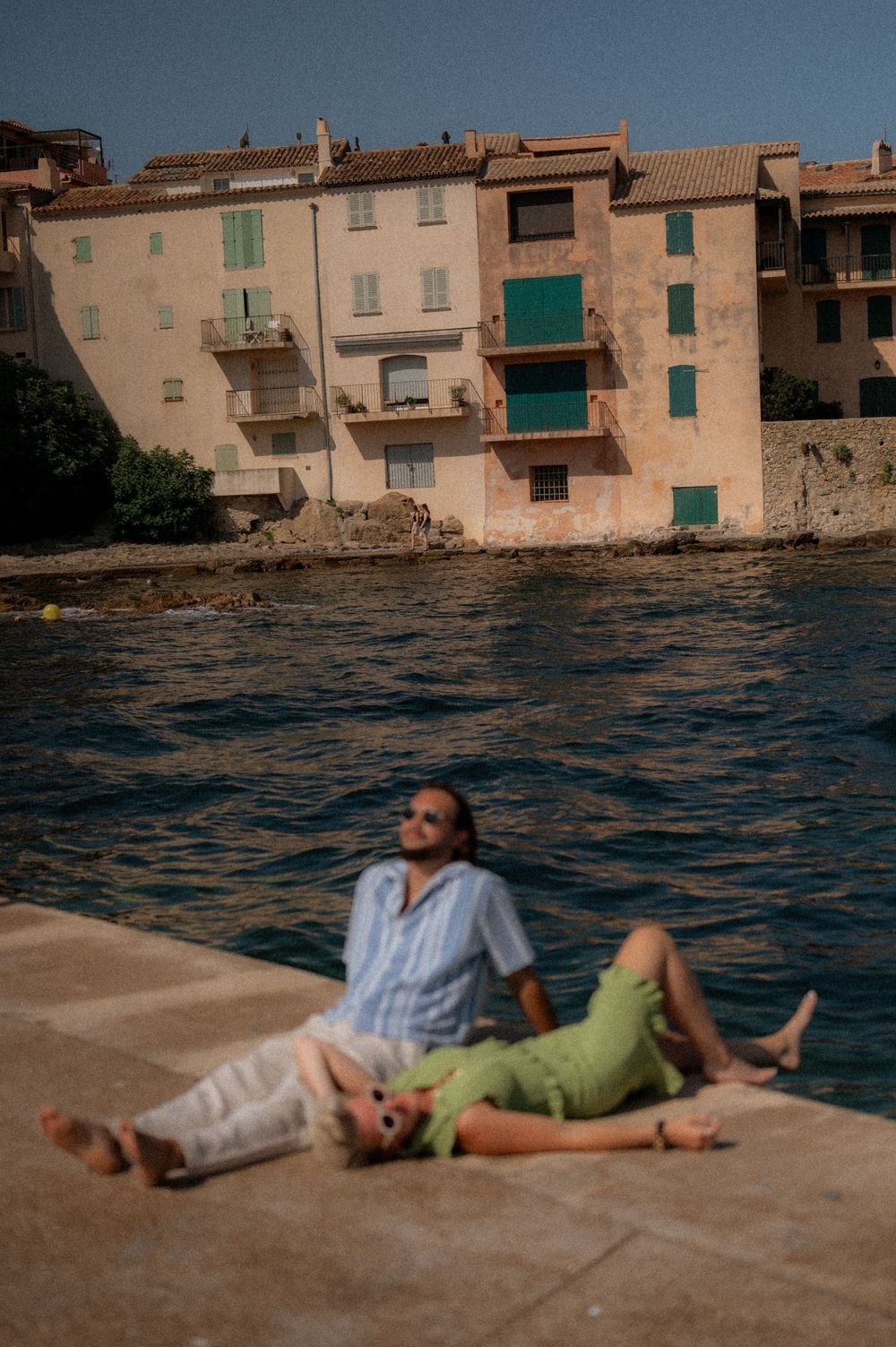 Shooting photo couple St Tropez