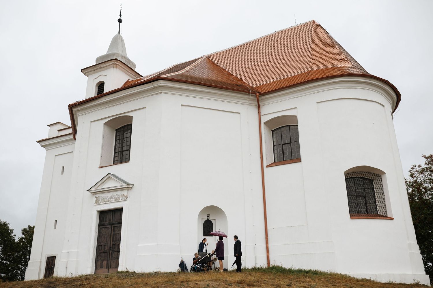 Svatba Dolní Kounice obřad s výhledem