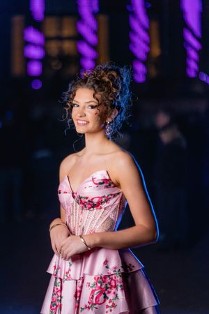 Professional prom portrait photography of high school senior in Charleston South Carolina