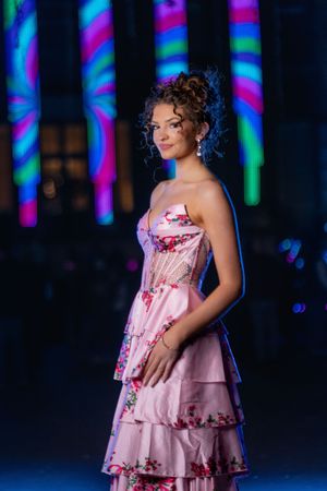 High school senior prom portrait session photographed in downtown Charleston South Carolina